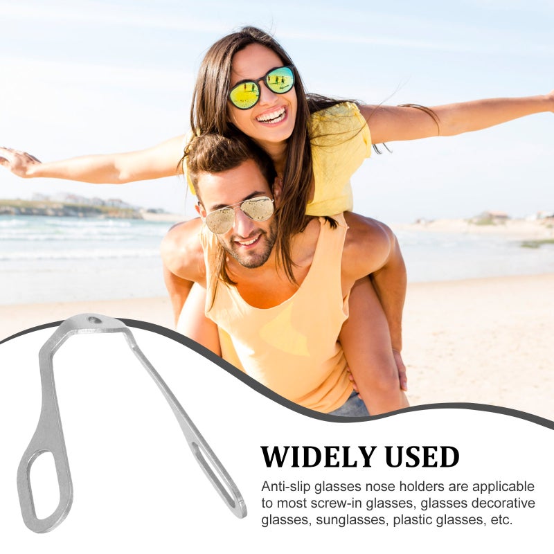 2Pcs DIY Eyeglasses Nose Pads Comfortable Glasses Nose Cushions Anti-skid Nose Pads - Image 5