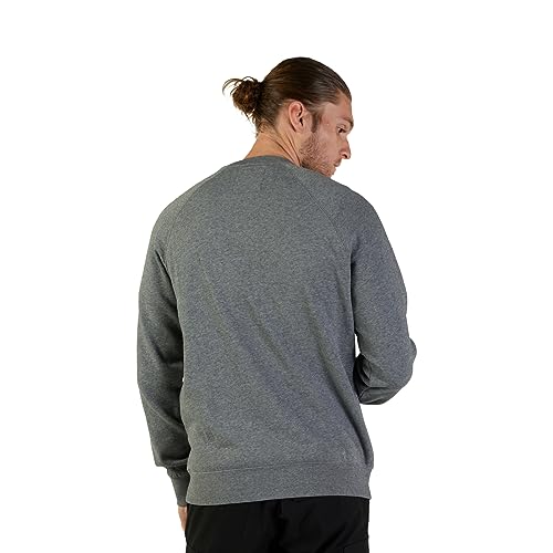 Fox Racing ABSOLUTE FLEECE CREW HEATHER GRAPHITE XLarge - Image 3