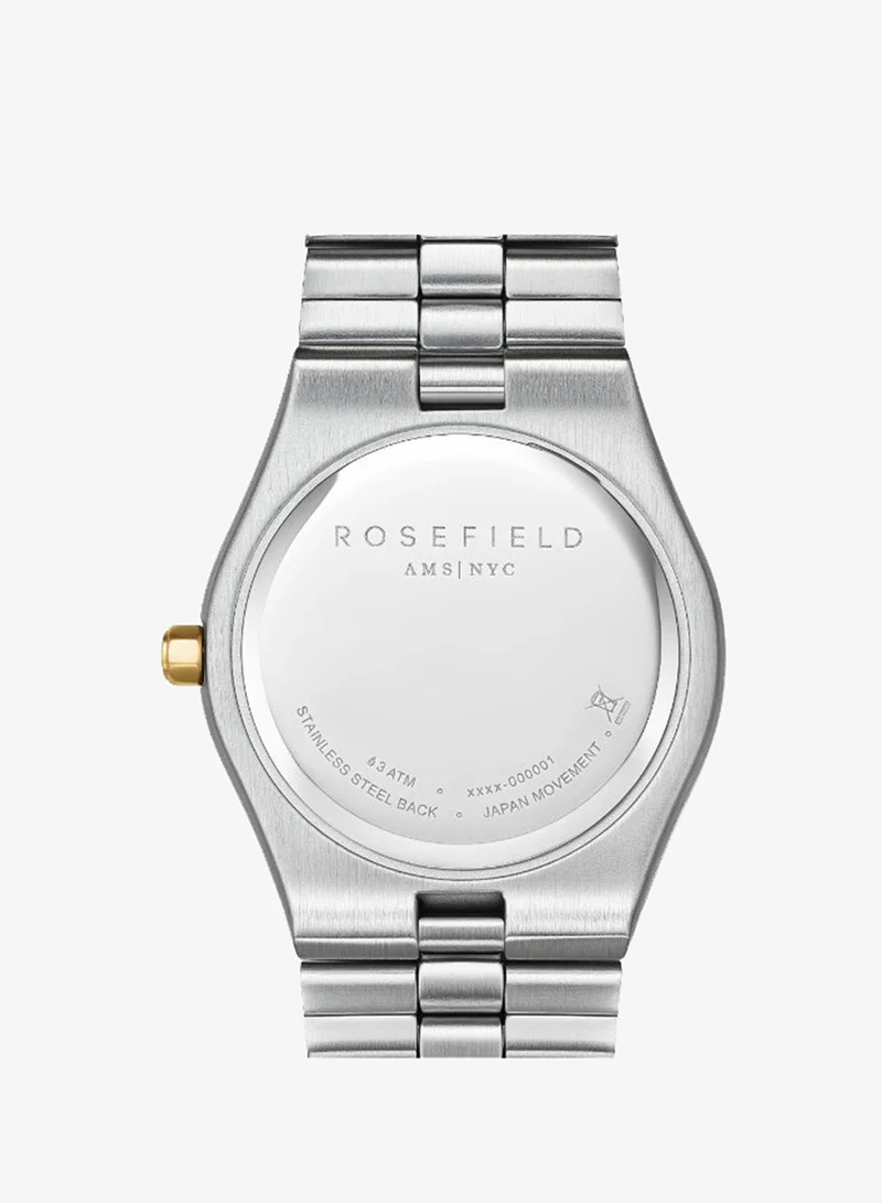 Rosefield Rosefield Rose Cappucino Matte Duotone Gold Silver Watch