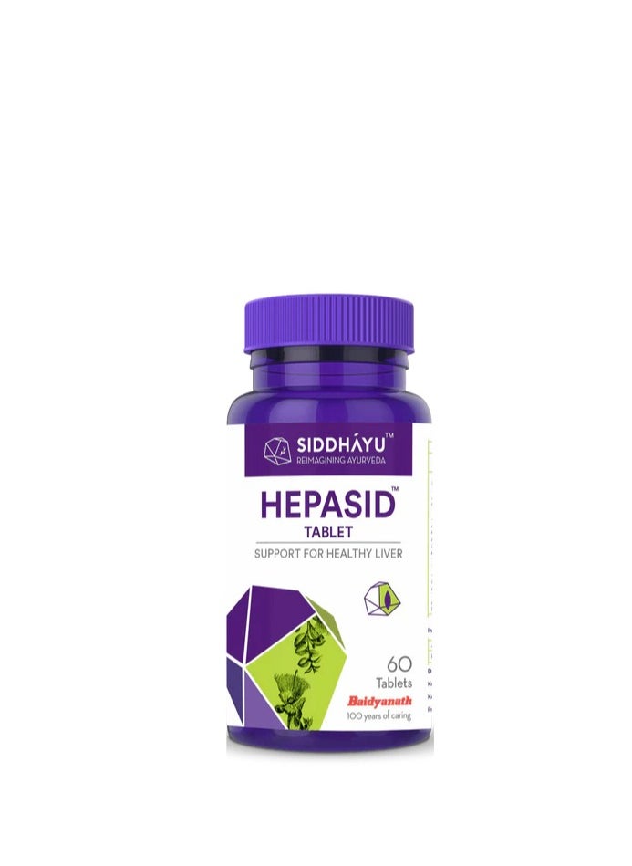 SIDDHAYU Hepasid Tablet Support Healthy Liver 60 Tablet 