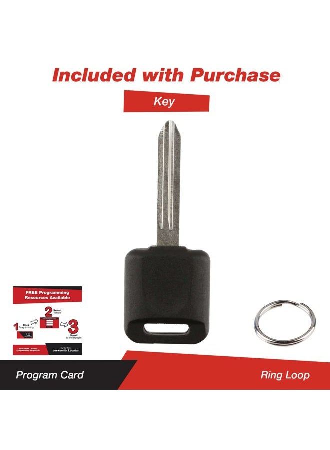 KeylessOption 2 Item Bundle 1 Key Fob Keyless Entry Remote 1 Uncut for 46 Chip Ignition Key - Image 5