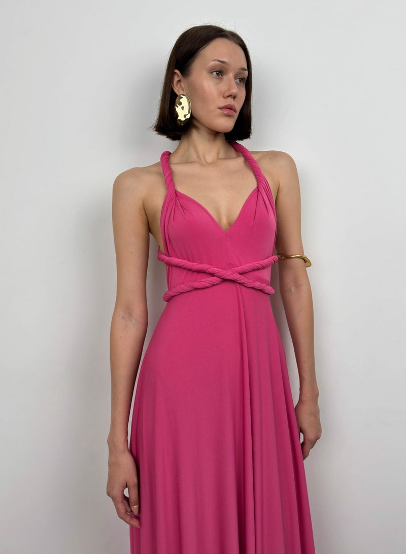 Maxi Gown Twist Halter  - Image 4