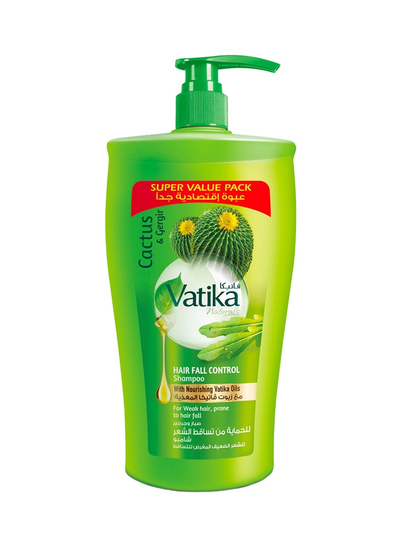 فاتيكا ناتشورالز شامبو للتحكم في تساقط الشعر غني بالصبار والجرجير 1000مل - Image 1