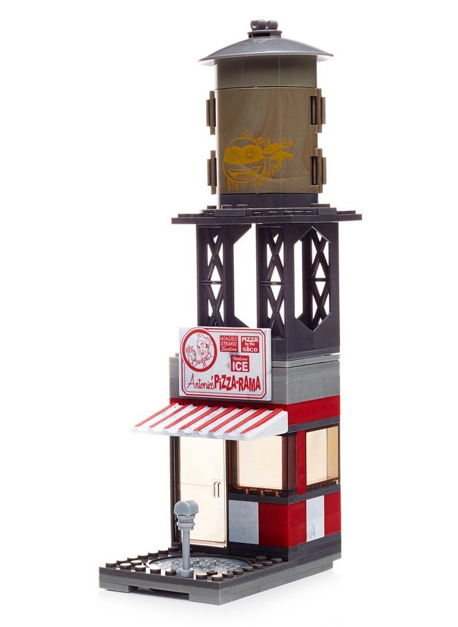 Mega Brands Mega Bloks Teenange Mutant Ninja Turtles Mikey Pizzeria Showdown Building Playset  - Image 3