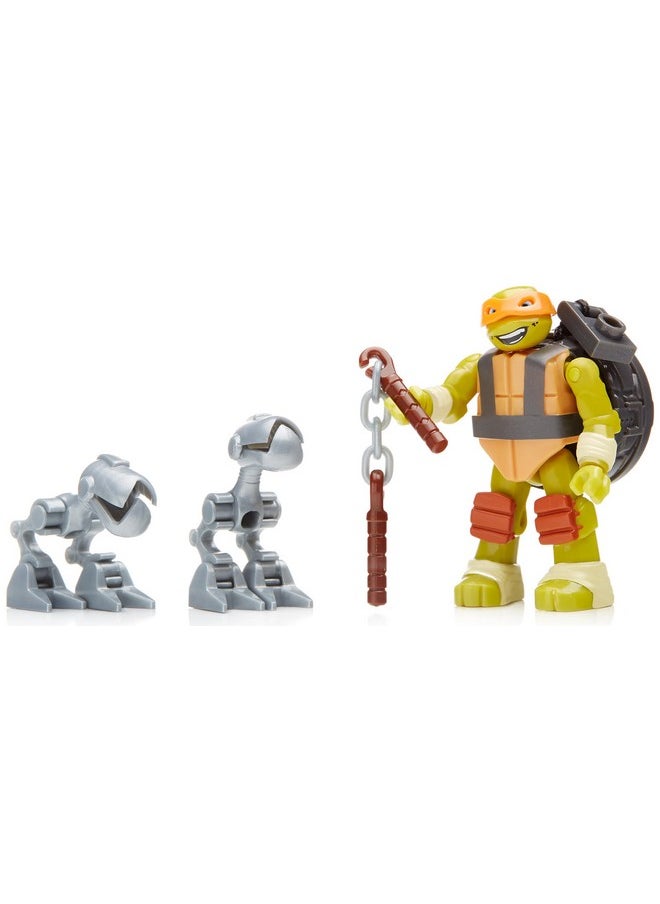 Mega Brands Mega Bloks Teenange Mutant Ninja Turtles Mikey Pizzeria Showdown Building Playset  - Image 5