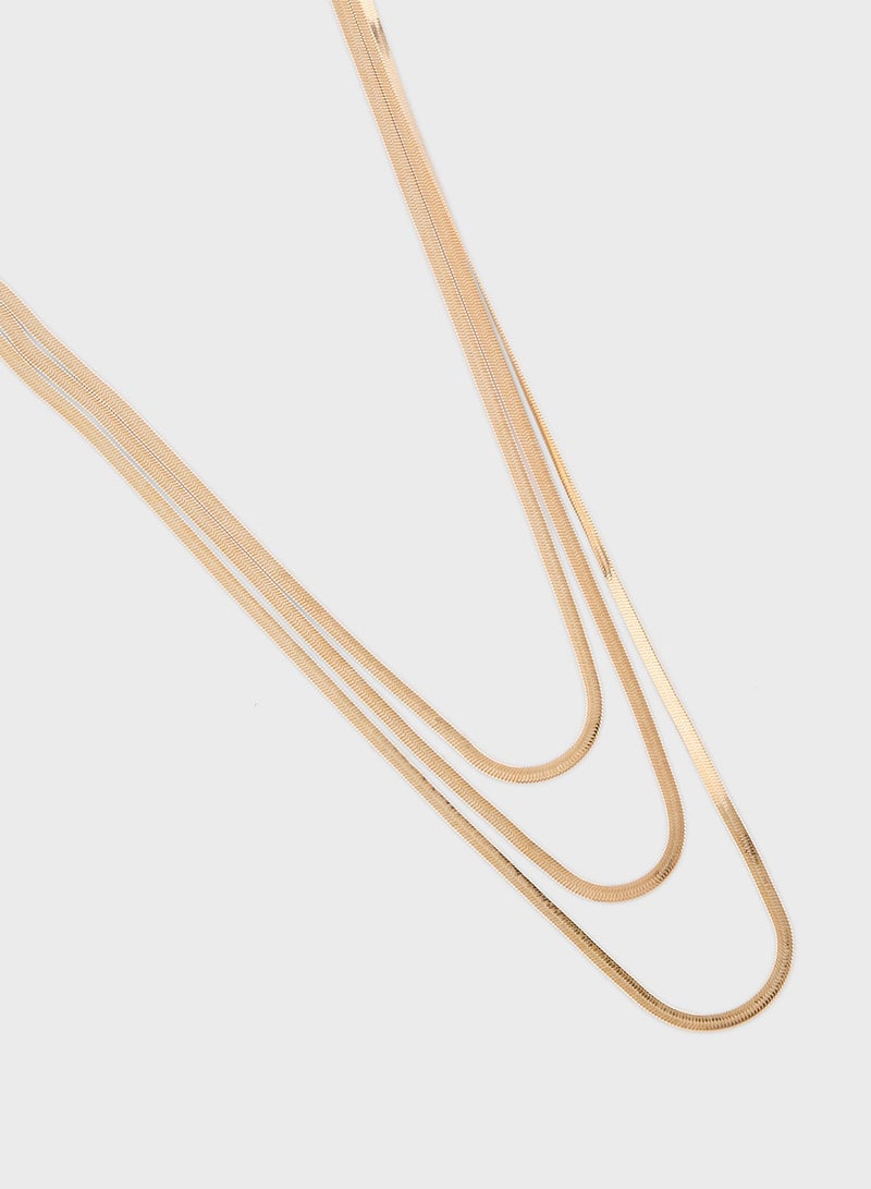 ELLA Layered Chian Necklace - Image 3