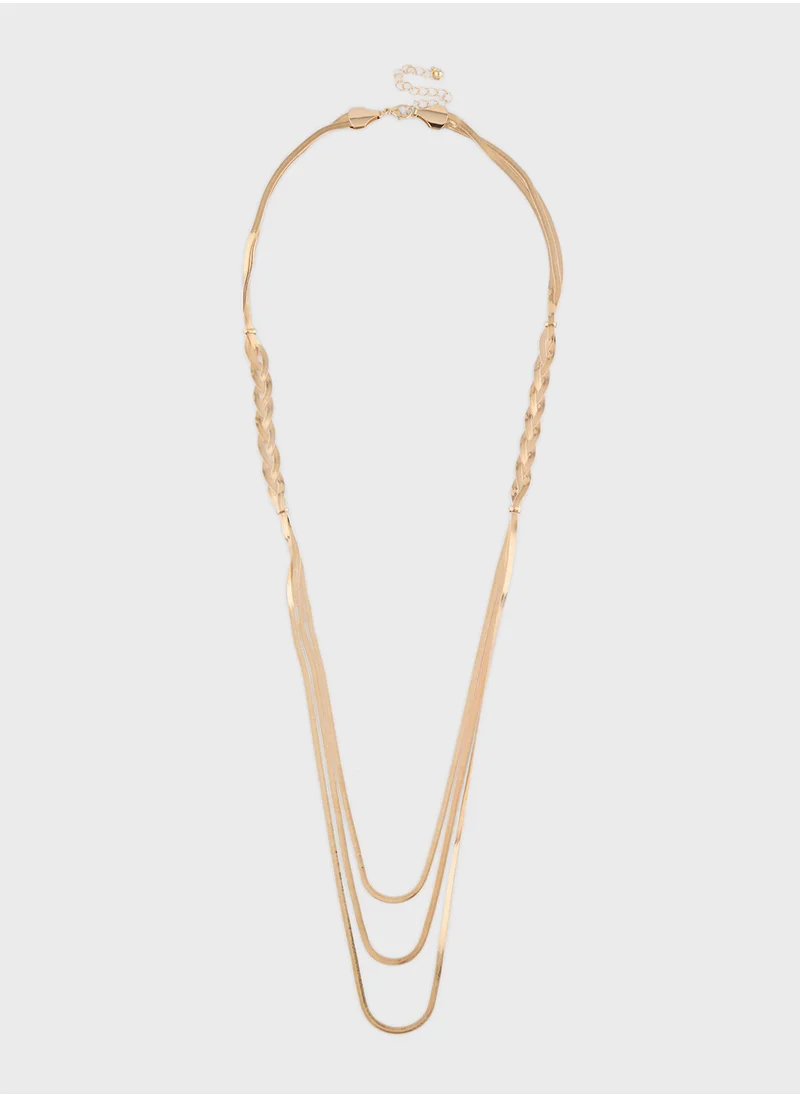 ايلا Layered Chian Necklace