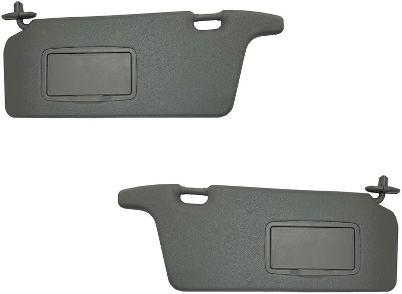 2M PLASTIC Sun Visor for Honda Civic 2001-2005 Left + Right Pair Dark Gray 2M PLASTIC - Image 1