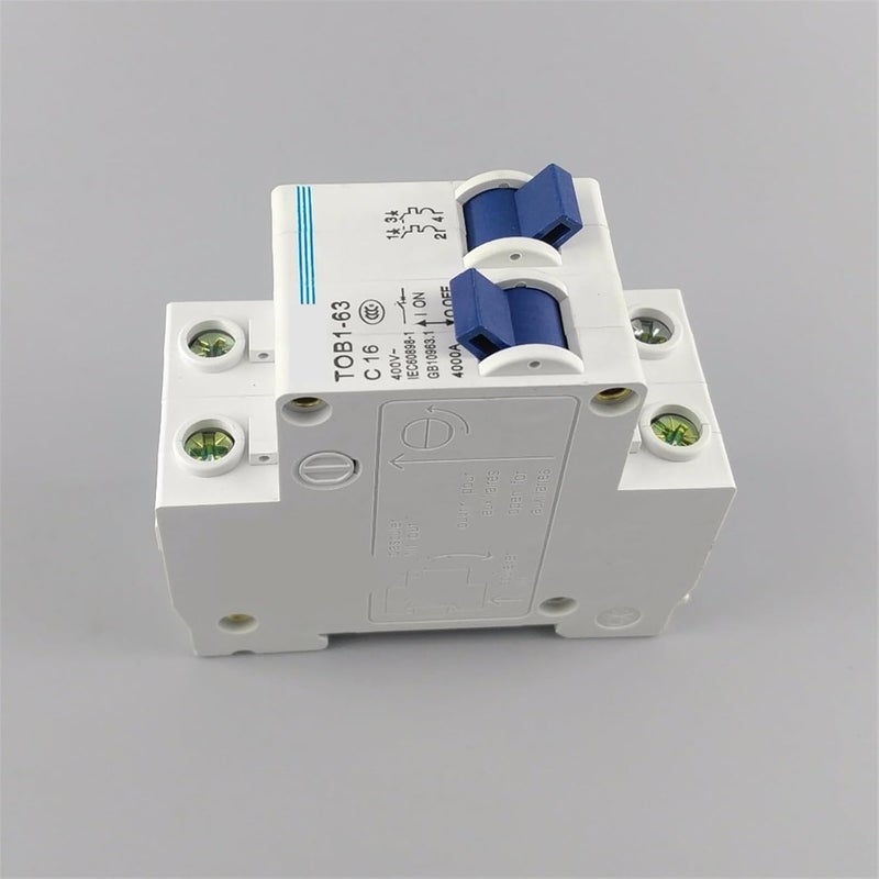 1P 16A MTS Manual Transfer Switch Circuit Breaker MCB 50Hz 60Hz 400V - Image 3