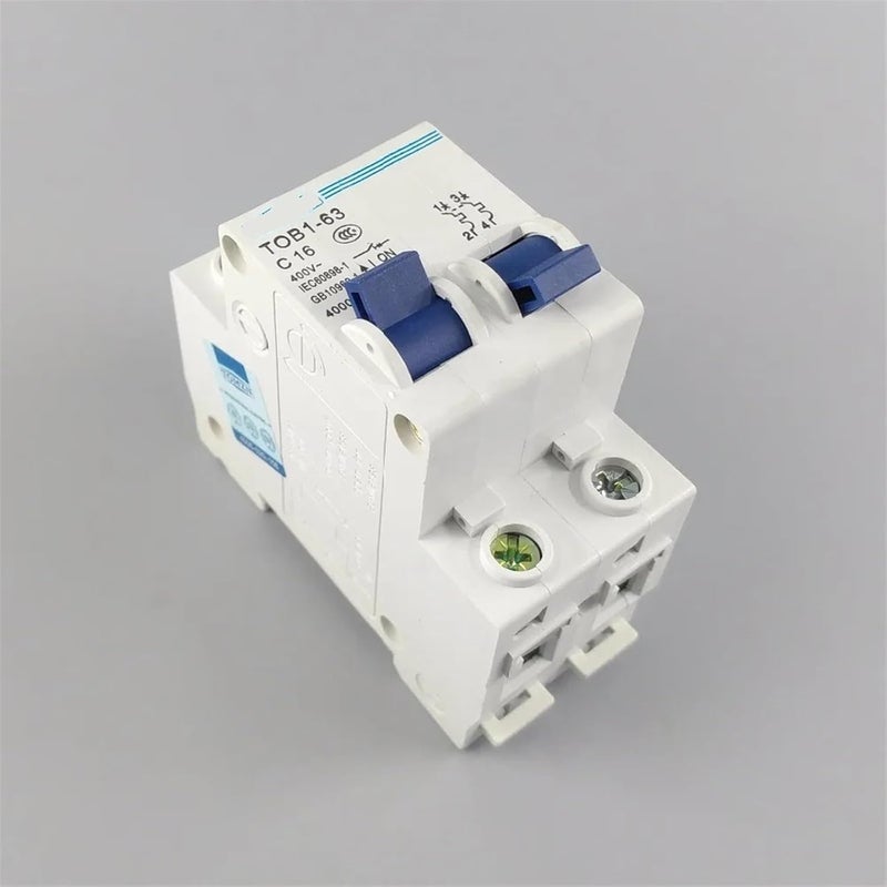 1P 16A MTS Manual Transfer Switch Circuit Breaker MCB 50Hz 60Hz 400V - Image 1
