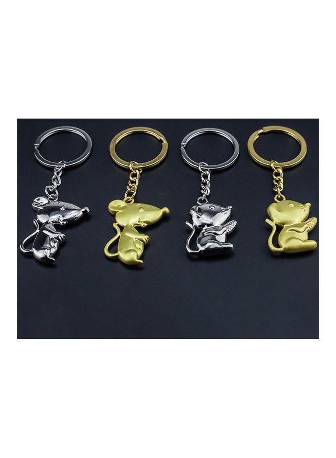 NIBEMINENT Cute Unisex Cartoon Mouse Pendant Keychain Key Ring Holder Bag Ornament Gift - Image 3