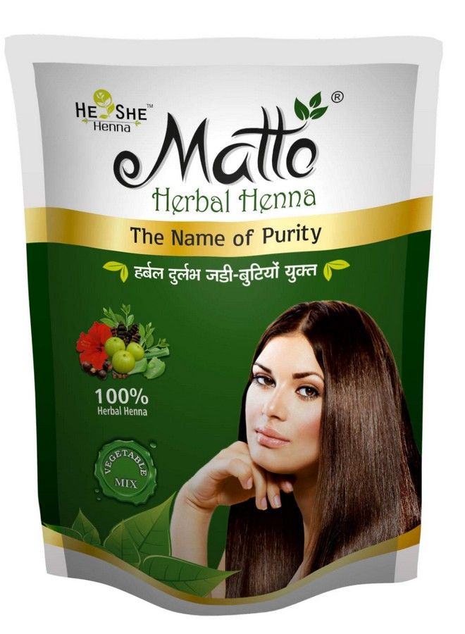 Matto حناء عشبية 150 جرام (طقم 6 قطع) - Image 2
