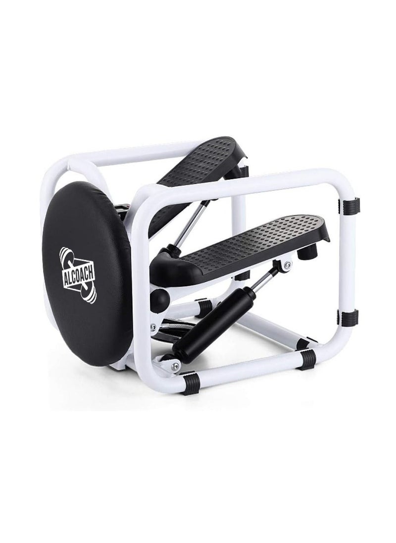 ALCOACH Seat Stepper Aerobic Step Machine Exercise Equipment Workout for Exercise in Office and at Home, with Digital Monitor  - Image 3