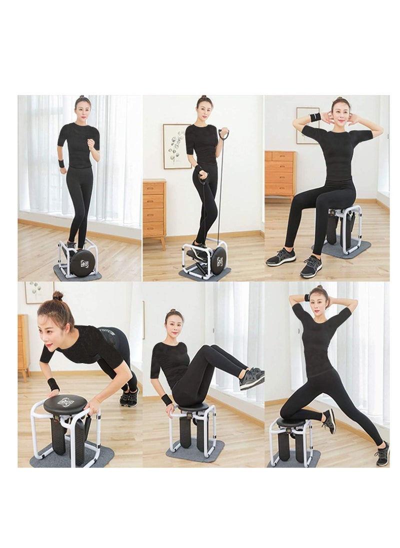 ALCOACH Seat Stepper Aerobic Step Machine Exercise Equipment Workout for Exercise in Office and at Home, with Digital Monitor  - Image 4
