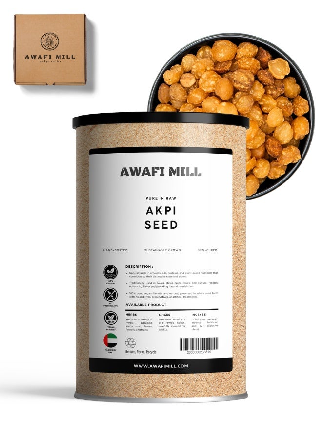 AWAFI MILL Akpi Seed (Djansang • Njansang) | Ricinodendron heudelotii Culinary Kernels  - 500 g | 17 Oz - Image 1