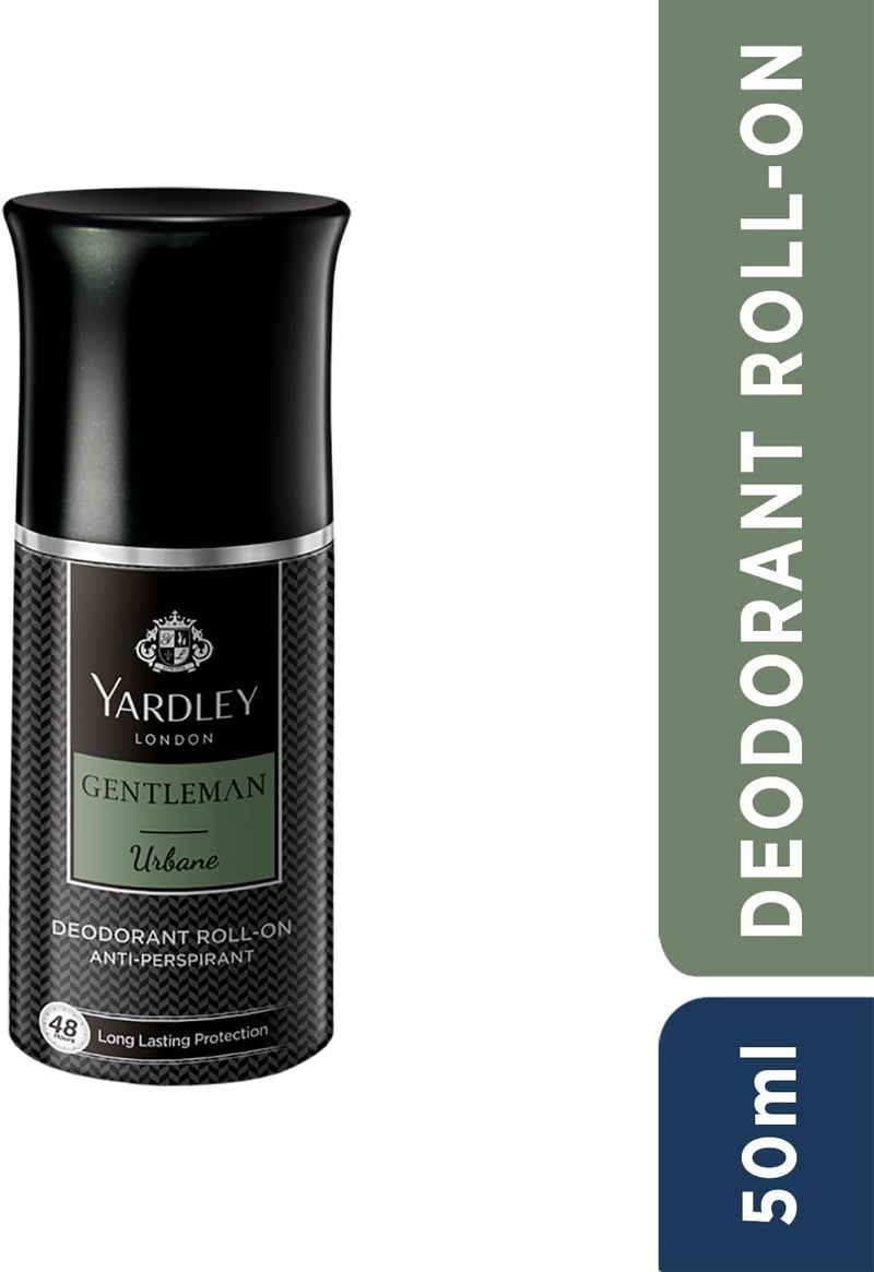 Yardley Gentleman Urbane Deodorant Roll-On - 50ml - Image 2