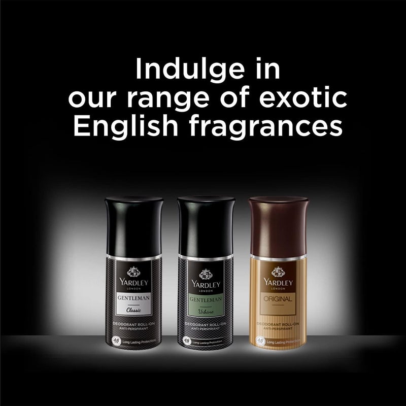 Yardley Gentleman Urbane Deodorant Roll-On - 50ml - Image 5