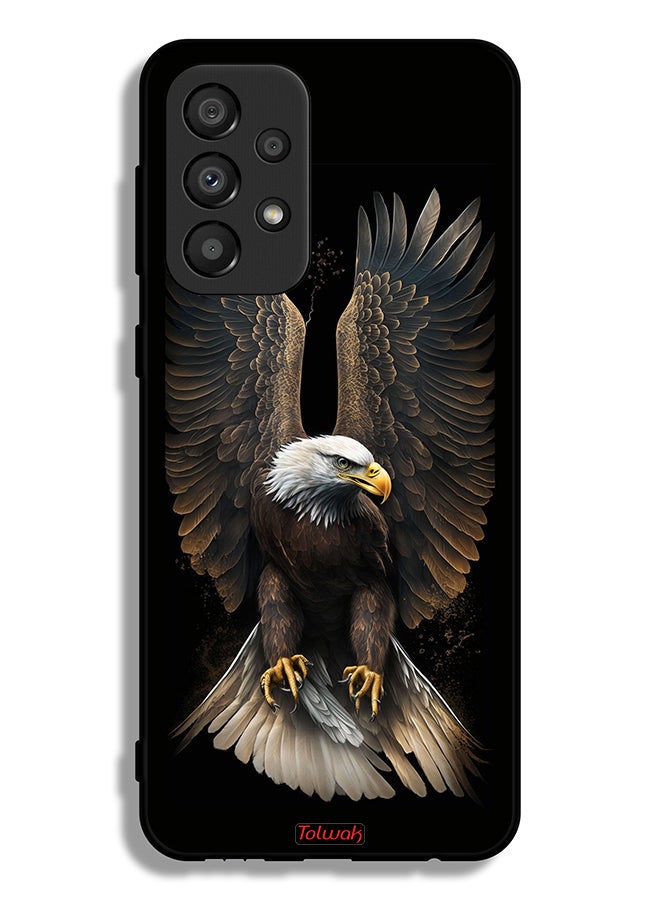 Tolwak غطاء حماية لهاتف Samsung Galaxy A33 5G بأجنحة النسر المنتشر - Image 1