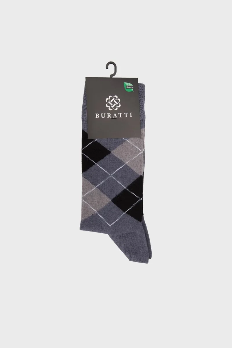 بوراتي Soft Textured Anti-Sweat Seamless Bamboo Socks Men's Socks 6648006
