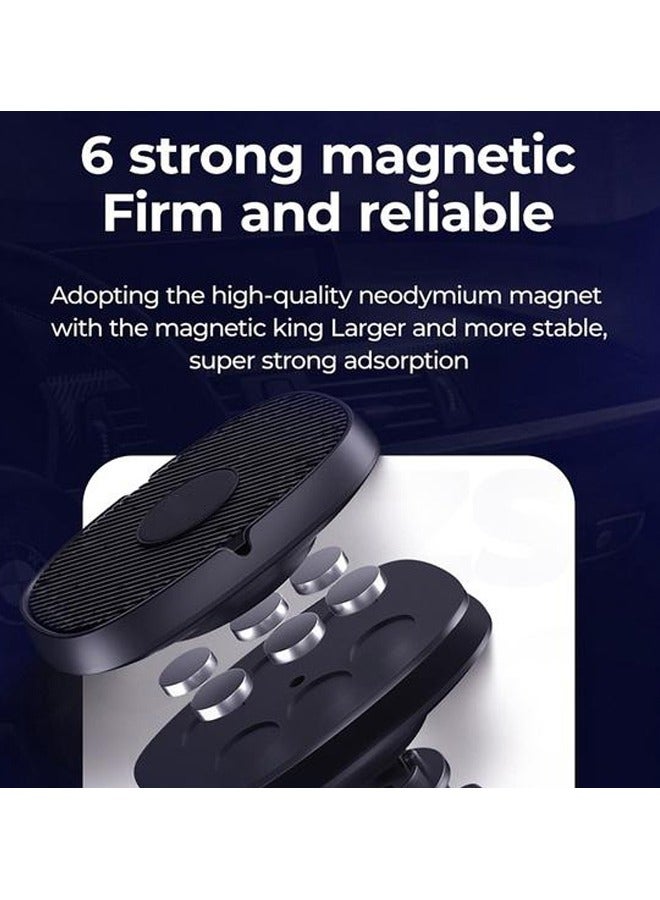 Car Mount, Magnetic Phone Holder for Car , Magnetic Car Phone Mount Compatible With iPhone Samsung Galaxy Huawei Redmi Oneplus Black. ﻿ - Image 3