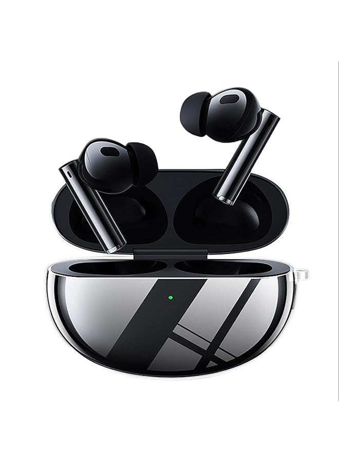 erorex Clear Case Compatible With Realme Buds Air 5 Pro Air 6 Pro Ultra Thin Soft Cover Slim Fit Anti Fall Not Easy To Dirty Clear - Image 2