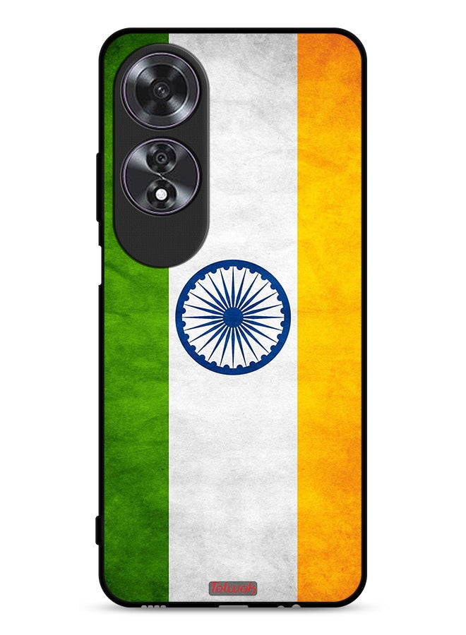 Tolwak Oppo A60 Protective Case Cover Luminous Indian Flag - Image 1