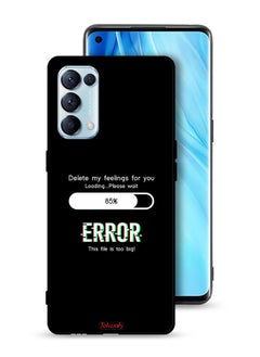 Tolwak Oppo Reno5 Pro 5G Protective Case Cover Delete My Feelings For You  - Image 1