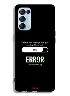 Tolwak Oppo Reno5 Pro 5G Protective Case Cover Delete My Feelings For You  - Image 2