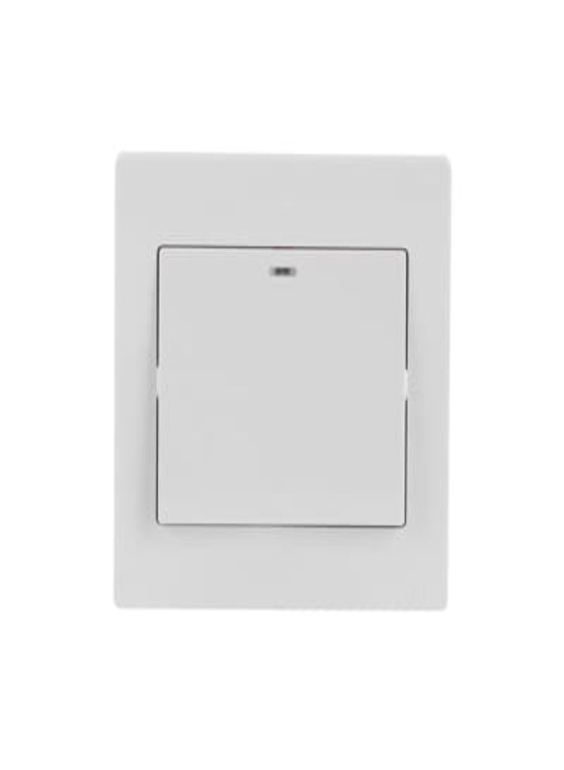 أبب BL111، مفتاح DP أحادي الاتجاه 20AX مع نيون، لون أبيض