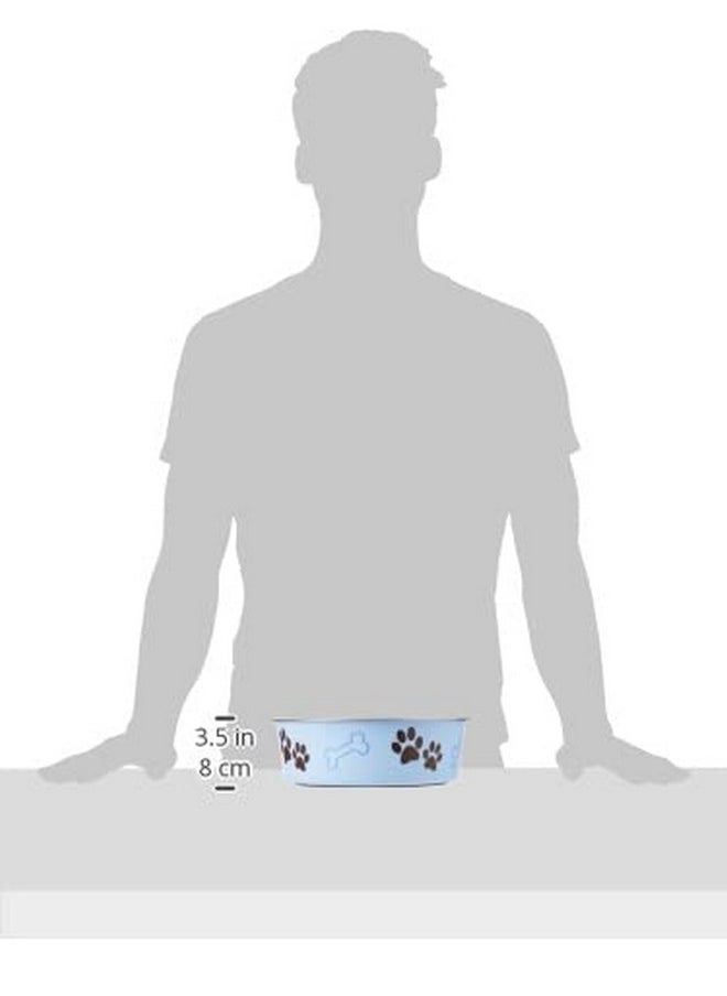 Loving Pets Bella Bowl, Dog Bowl, Extra Large, Murano Blue  - Image 5
