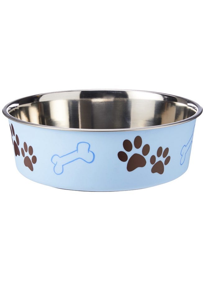 Loving Pets Bella Bowl, Dog Bowl, Extra Large, Murano Blue  - Image 1