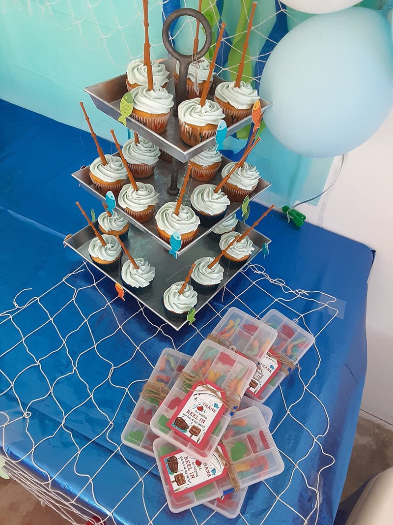 Fun Express Little Fisherman Fishing Pole Picks (set of 25) Party Supplies - Image 5