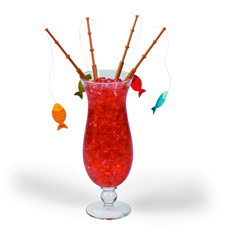 Fun Express Little Fisherman Fishing Pole Picks (set of 25) Party Supplies - Image 3