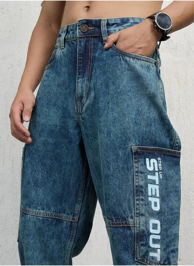 هوبرهولمي Indigo Jeans For Men