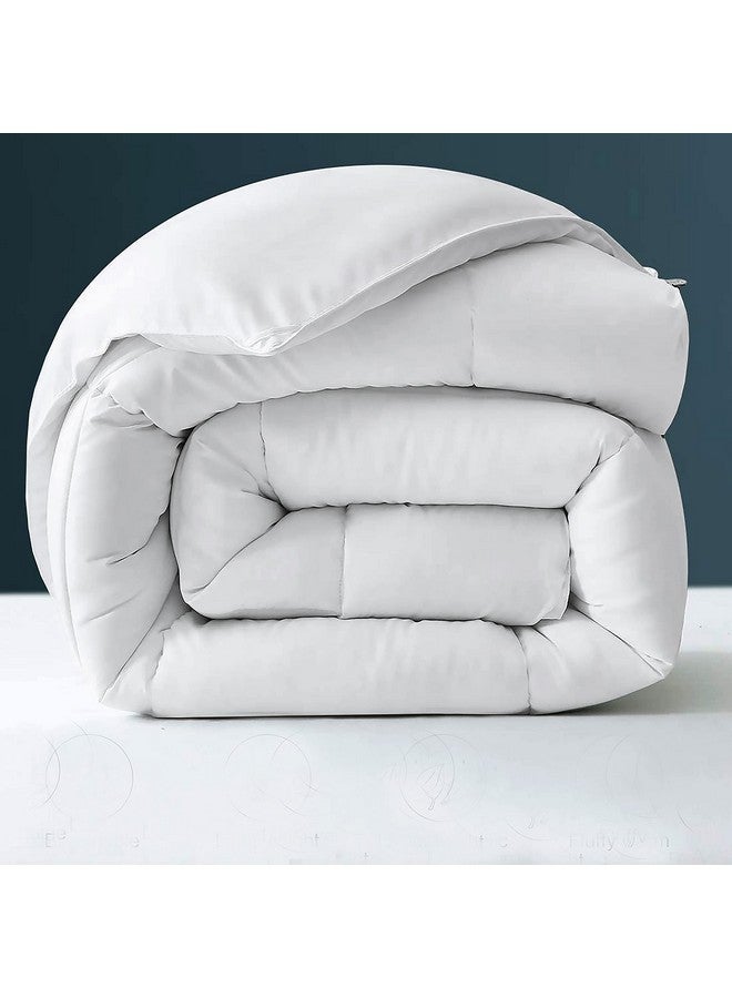 Filbert - All Season 250 GSM Comforter Super Soft Fluffy Comforter (92" x 106" Inches/233cm x 269cm) - King Size Comforter|White - Image 2