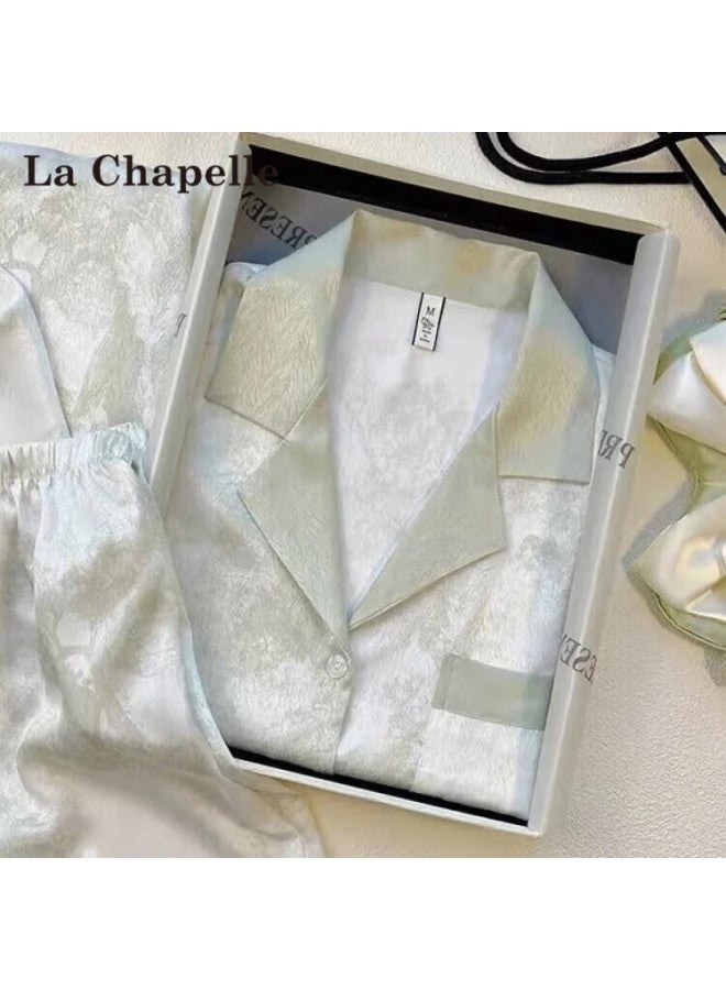 La Chapelle Luxury Women's Long Sleeve Long Pants Pajamas High-end Homewear Birthday Gift For Best Friend Valentine's Day Gift - Image 3