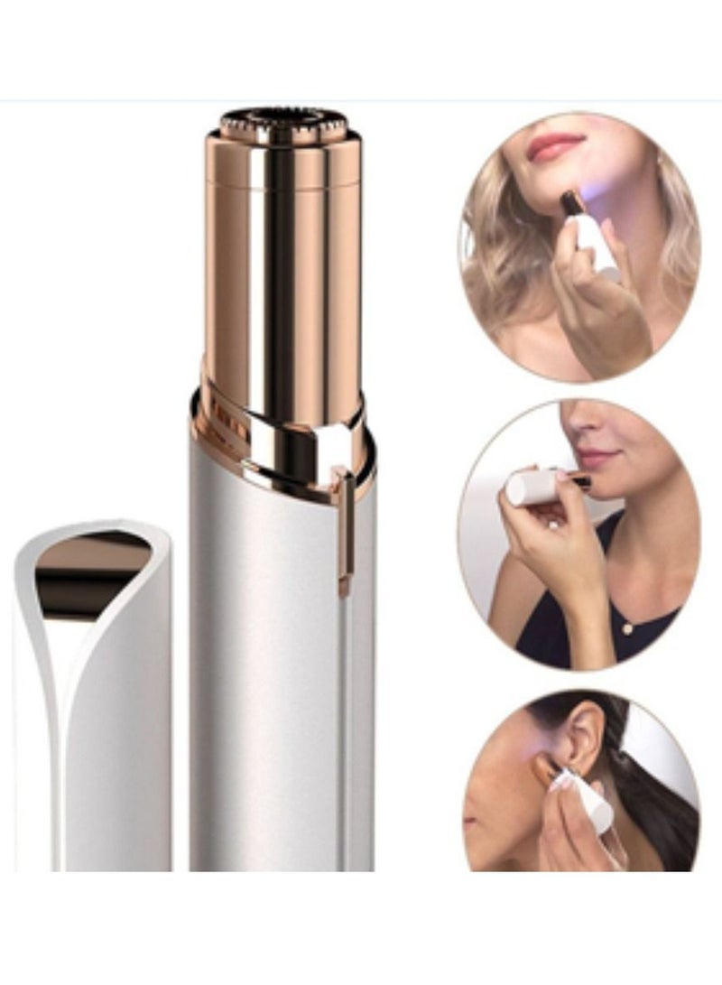 إلترازون Electric Facial Hair Remover for Women – USB Rechargeable Waterproof Trimmer with Built-In LED Light – Pain-Free Hair Removal for Face, Chin, Upper Lip, Body & Bikini Area – Compact & Travel-Friendly Grooming Tool for Smooth Skin - Image 4