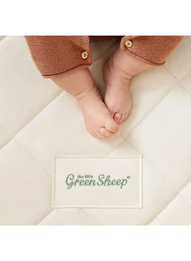 The Little Green Sheep Twist Cot Bed Mattress For Chicco Next To Me Baby Bedside Crib,Breathable Mattress For Babies And Toddlers From 0-6 Months
