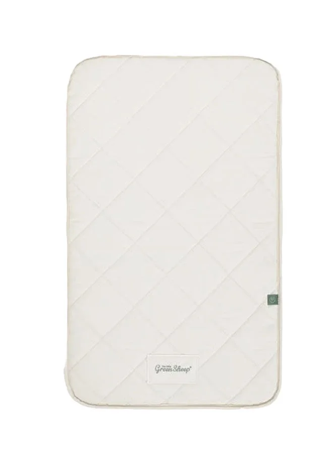 The Little Green Sheep Twist Cot Bed Mattress For Chicco Next To Me Baby Bedside Crib,Breathable Mattress For Babies And Toddlers From 0-6 Months
