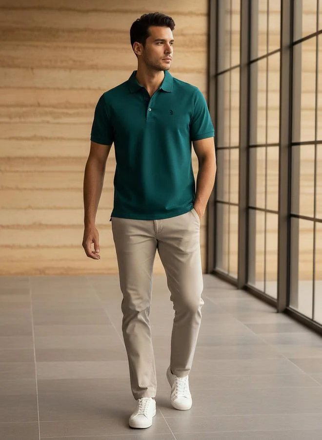 إمبيرور قميص بولو بأكمام قصيرة للرجال من إمبراطور