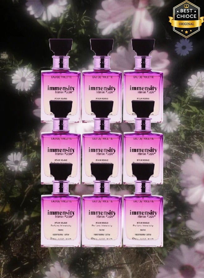 إمنسيتي 9 قطع عطر انتينس بيربل باريس للنساء 100 مل - Image 1