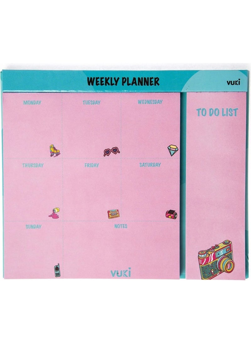 Şeker Ofisi Sugar Office Desktop Weekly Planner Retro  - Image 1