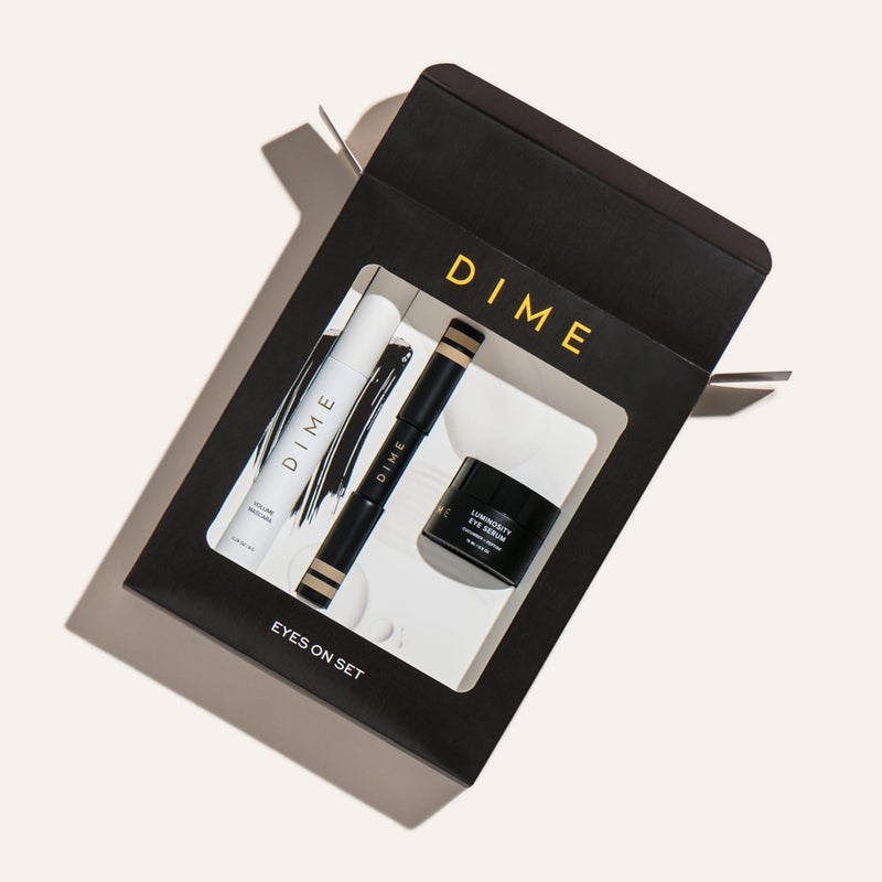 DIME Beauty Eyes On Set 84 Value Includes Luminosity Eye Serum 15mL Volume Mascara 8G Boost Duo 3mL - Image 5