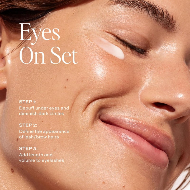 DIME Beauty Eyes On Set 84 Value Includes Luminosity Eye Serum 15mL Volume Mascara 8G Boost Duo 3mL - Image 2