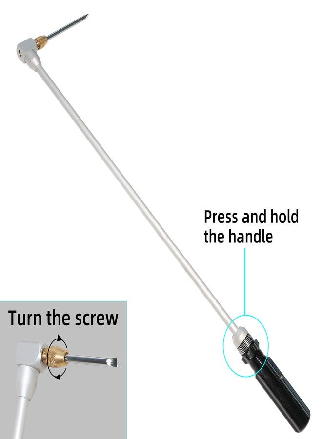 DPTOOL أداة مفتاح ضبط المكربن من DPTOOL بطول 14 بوصة ومفك براغي بزاوية 90 درجة ومجموعة مفكات براغي محمولة متعددة الأغراض للدراجات النارية والدراجات الثلجية ورؤوس مفكات فيليبس ورؤوس مفكات مشقوقة - Image 5