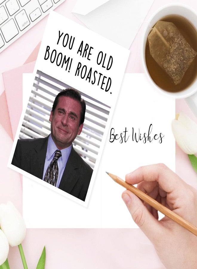 Londue Funny Birthday Card for Her Him, The Office Birthday Gifts for Men Women, Michael Scott Card, Humor Bady Gifts for TV Show Fans - Image 5