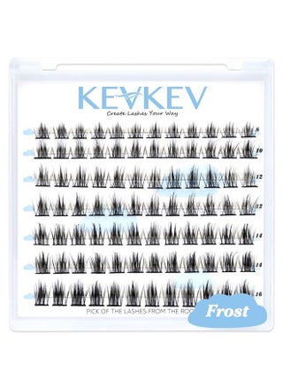 Lash Clusters 84 Pcs Cluster Lashes Eyelash Clusters DIY Cluster Eyelash Extensions Individual Lashes Thin Band & Soft (Frost,D-8-16mix) - pzsku/ZE1C25890CDC82BBE8CADZ/45/_/1692390749/bbd2f9dd-bea3-4184-84cd-4bc17696a714