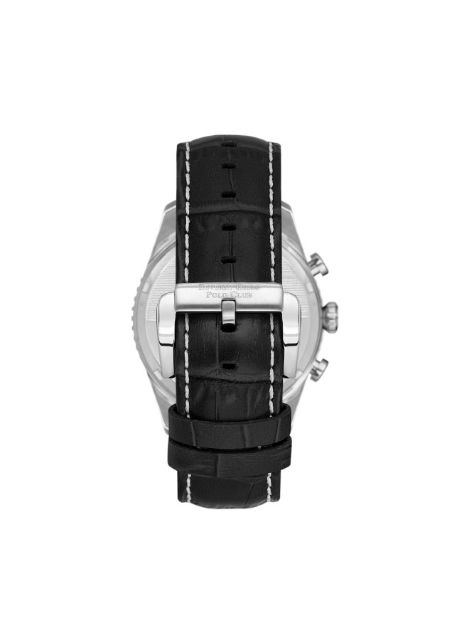 BEVERLY HILLS POLO CLUB - BEVERLY HILLS POLO CLUB Men Multi Function Black Dial Watch - BP3723X.351 - Image 1