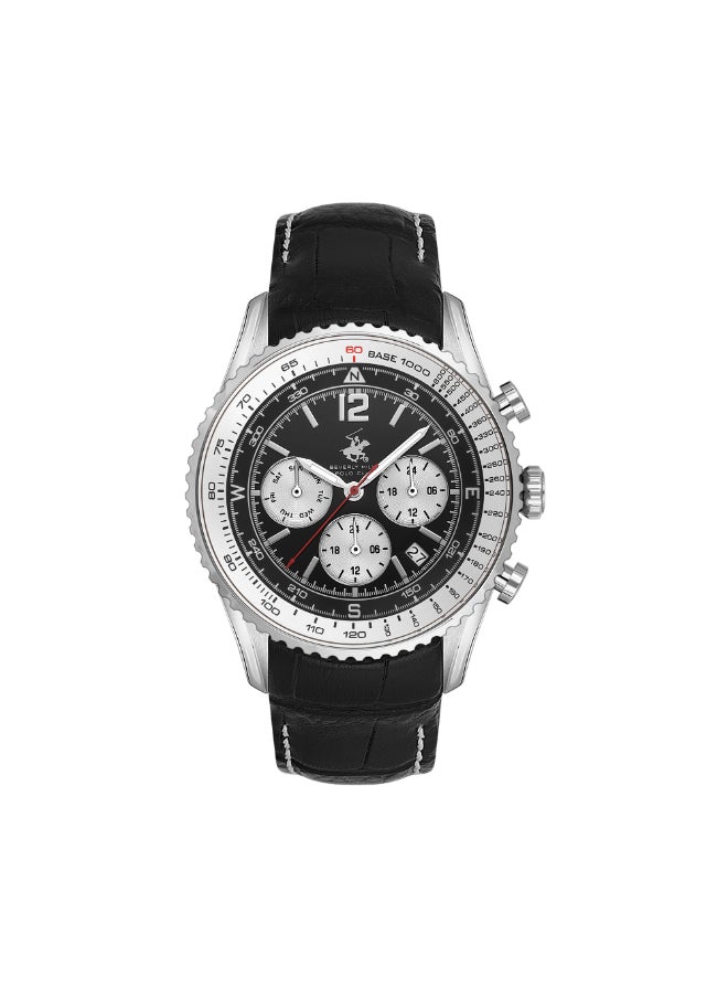 BEVERLY HILLS POLO CLUB - BEVERLY HILLS POLO CLUB Men Multi Function Black Dial Watch - BP3723X.351 - Image 1
