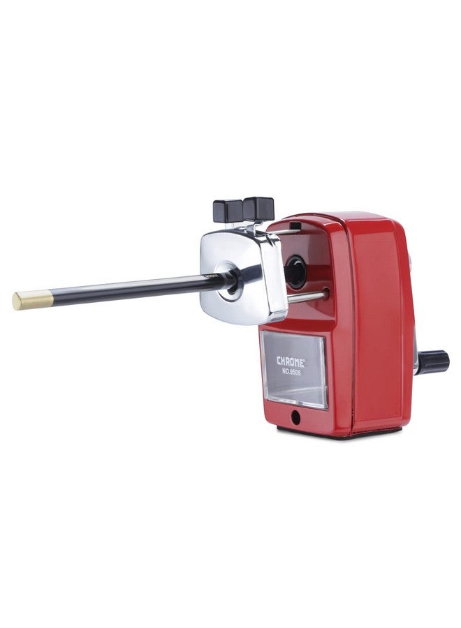 كروم 9506 - مبراة أقلام معدنية (حمراء) - Image 3